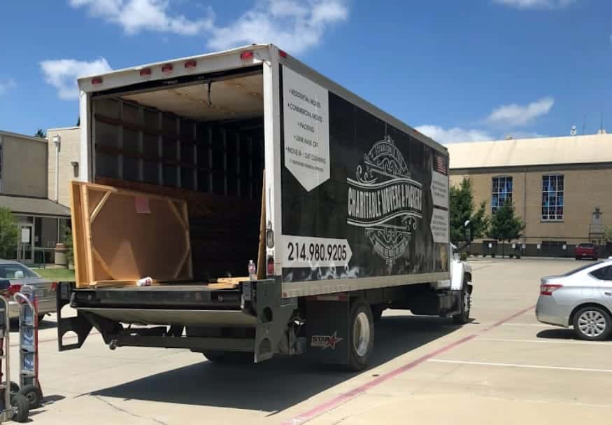 Image: Charitable Mover & Packers truck for local movers in Midlothian, TX.
